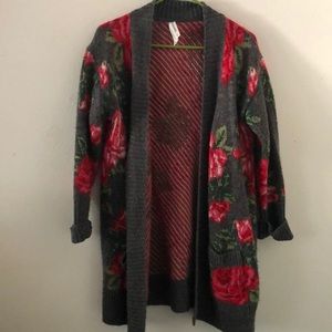 Rose cardigan